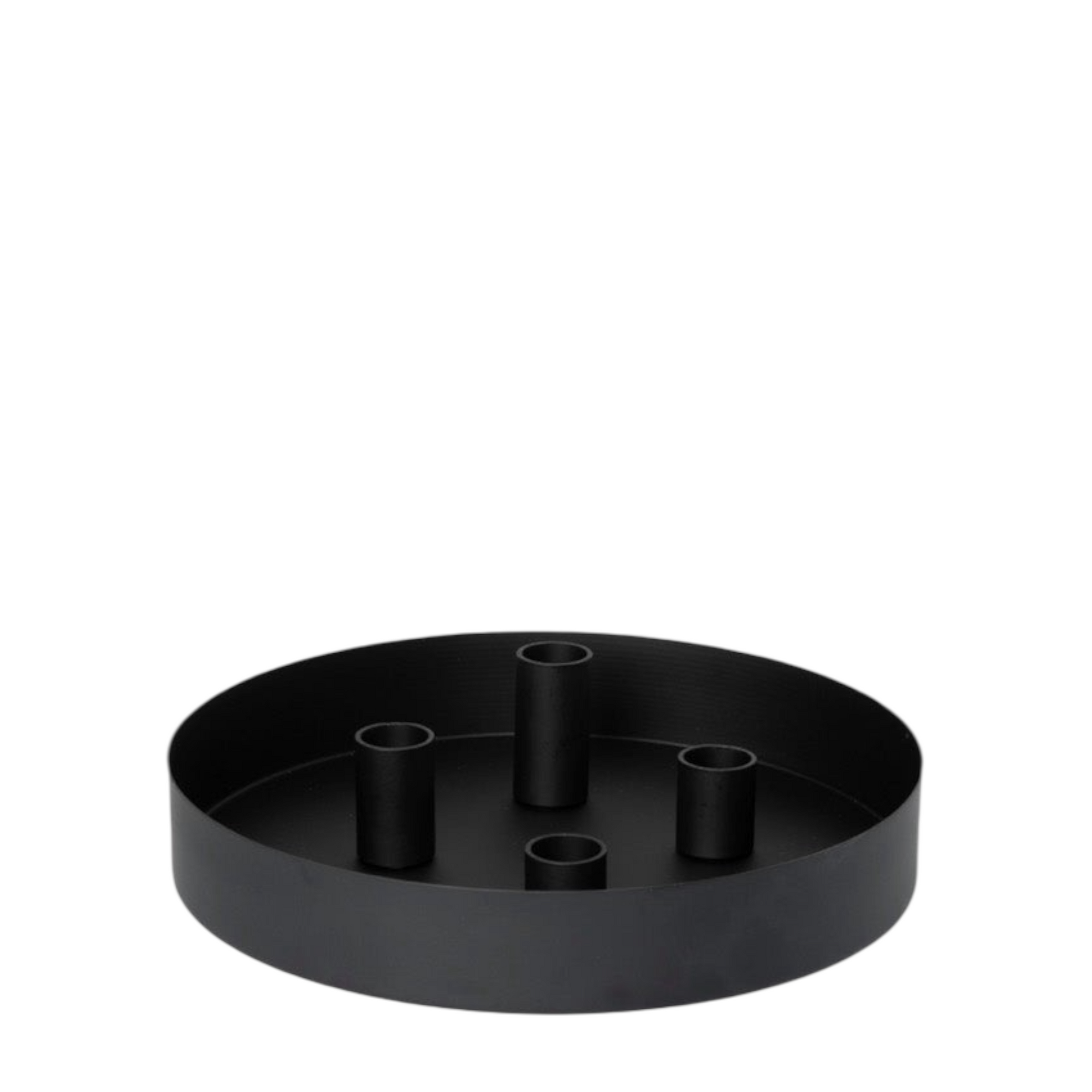 Kerzenhalter SUND | Schwarz  ∅ 24 cm