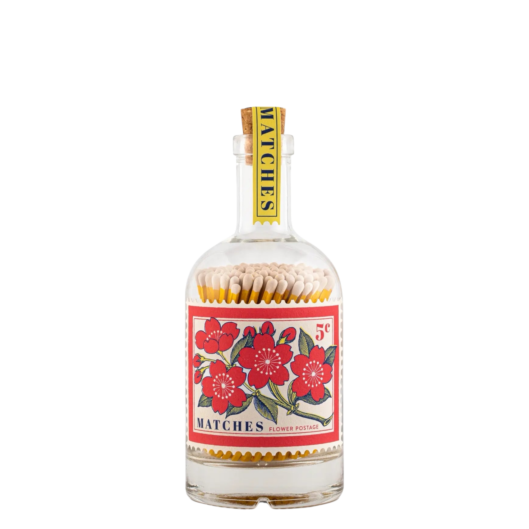 Streichhölzer BLUMEN | Glasflasche