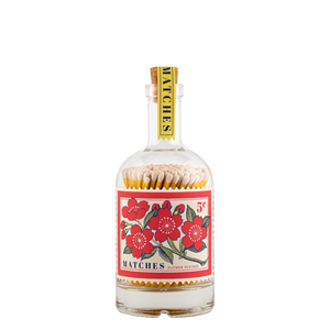 Streichhölzer BLUMEN | Glasflasche