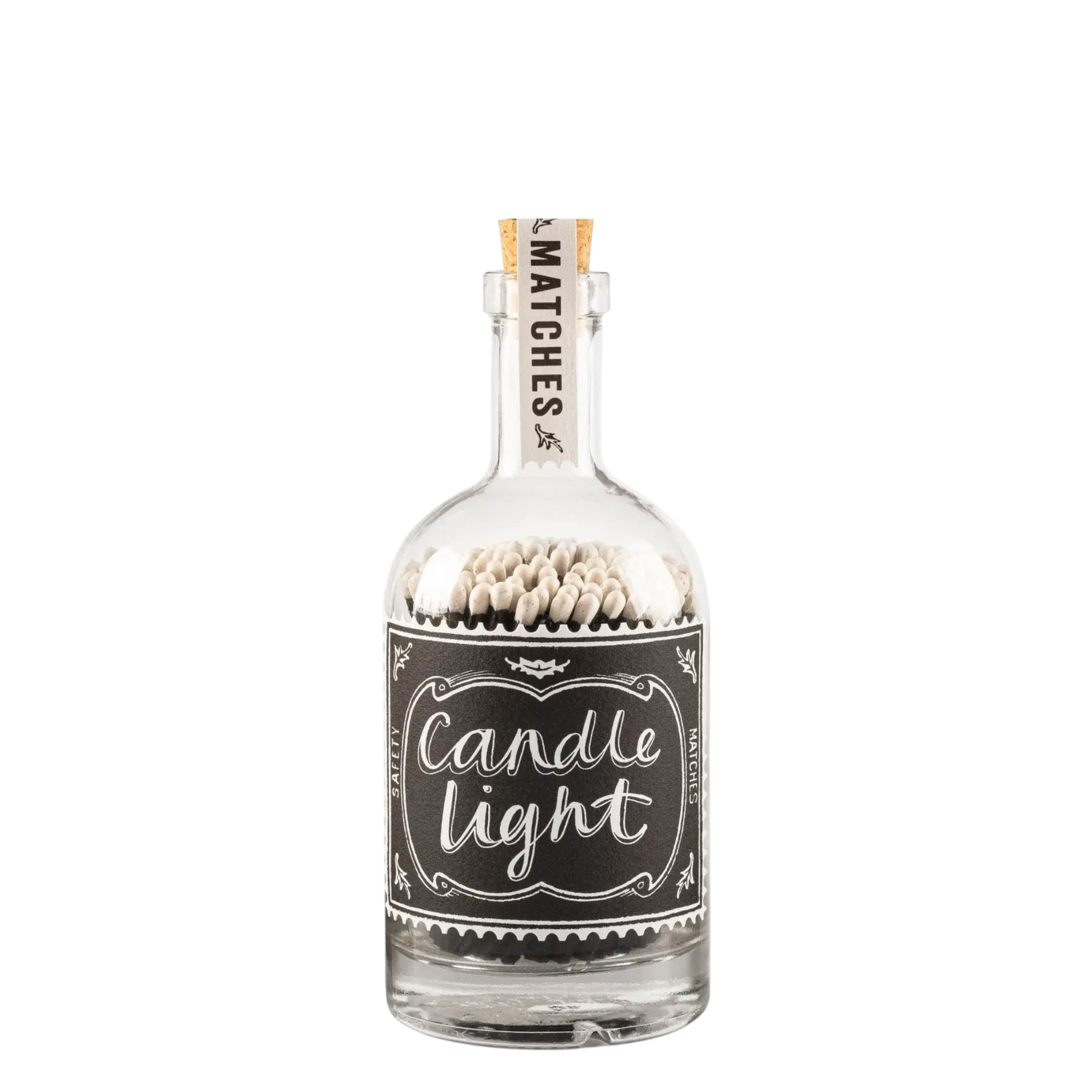 Streichhölzer CANDLE LIGHT | Glasflasche