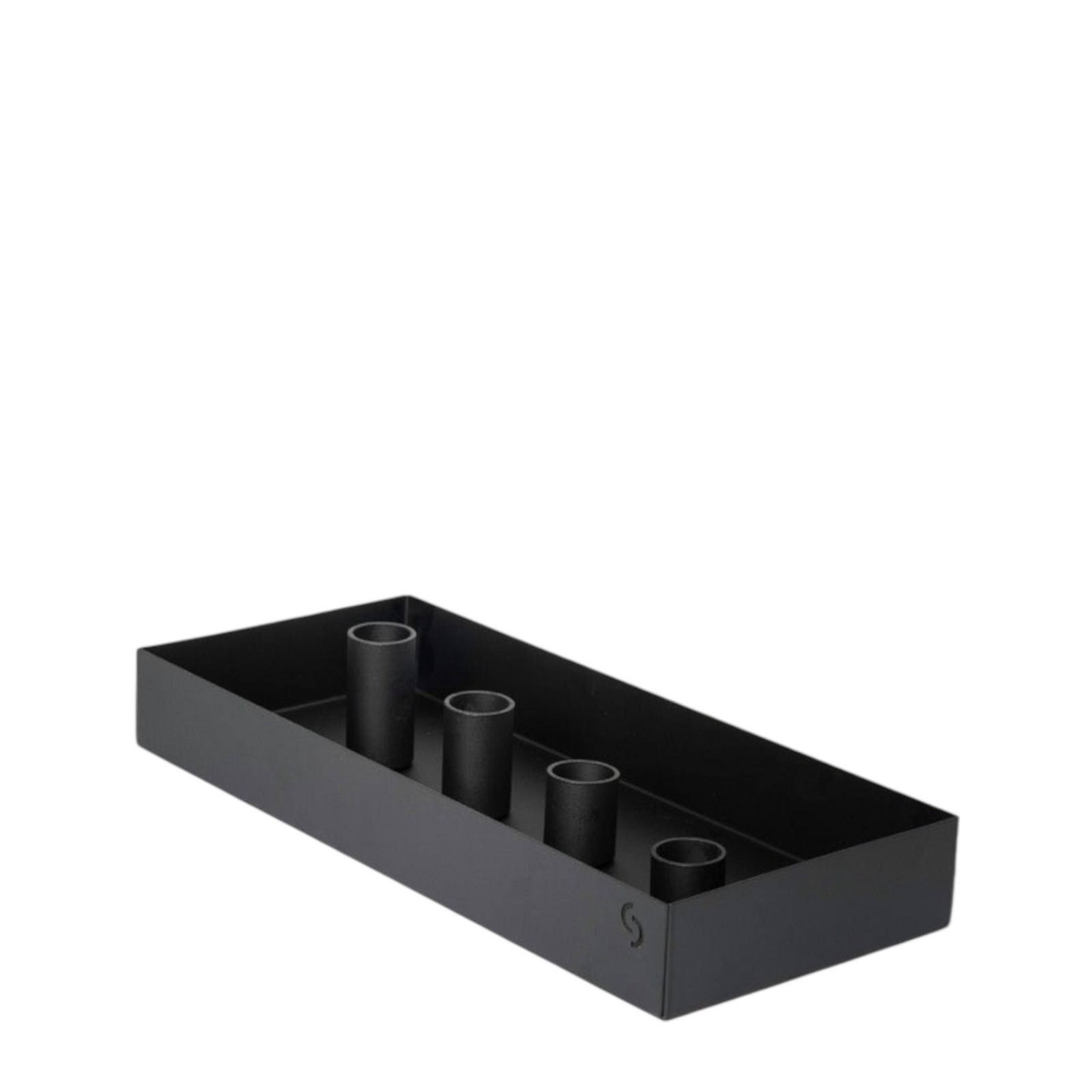 Kerzenhalter SUND | Schwarz, lang 30 cm