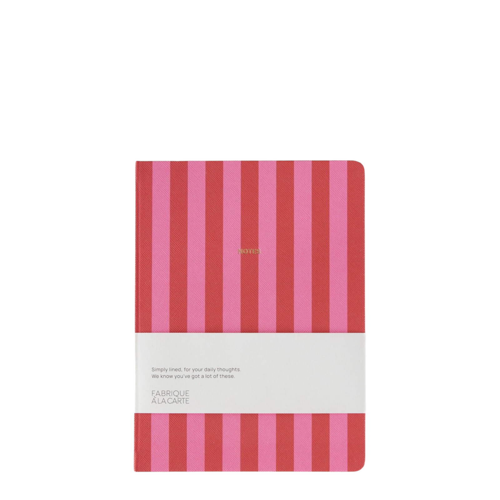 Notizbuch | Stripes Pink