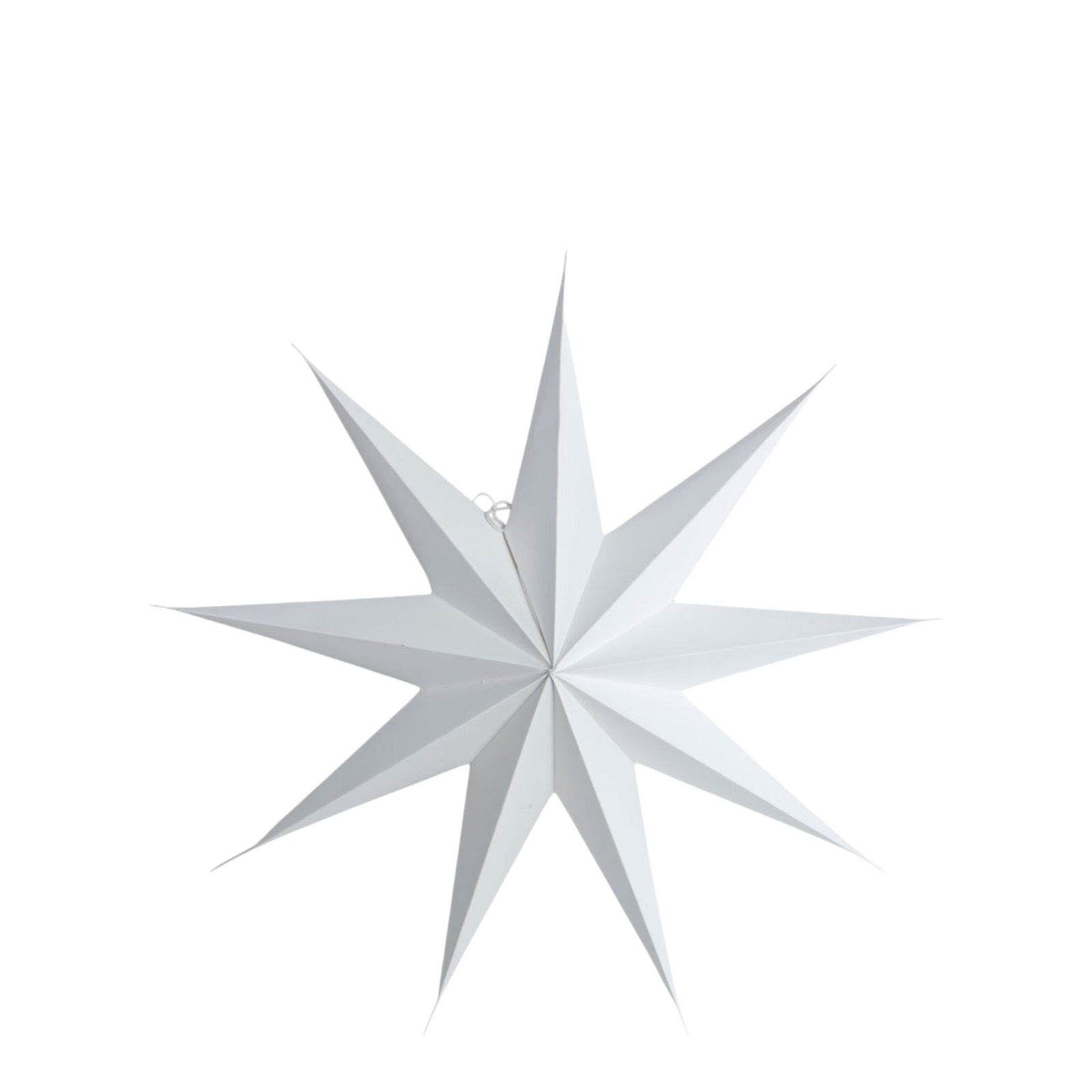 Papierstern WEISS | 60 cm