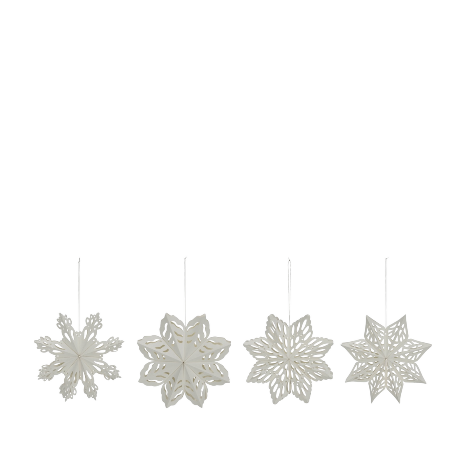Hängedekoration SNOWFLAKES | 4-er Set