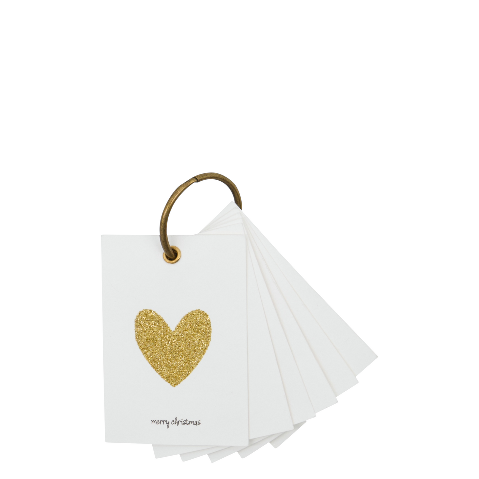 Geschenkanhänger GLITTER | 12- er Set