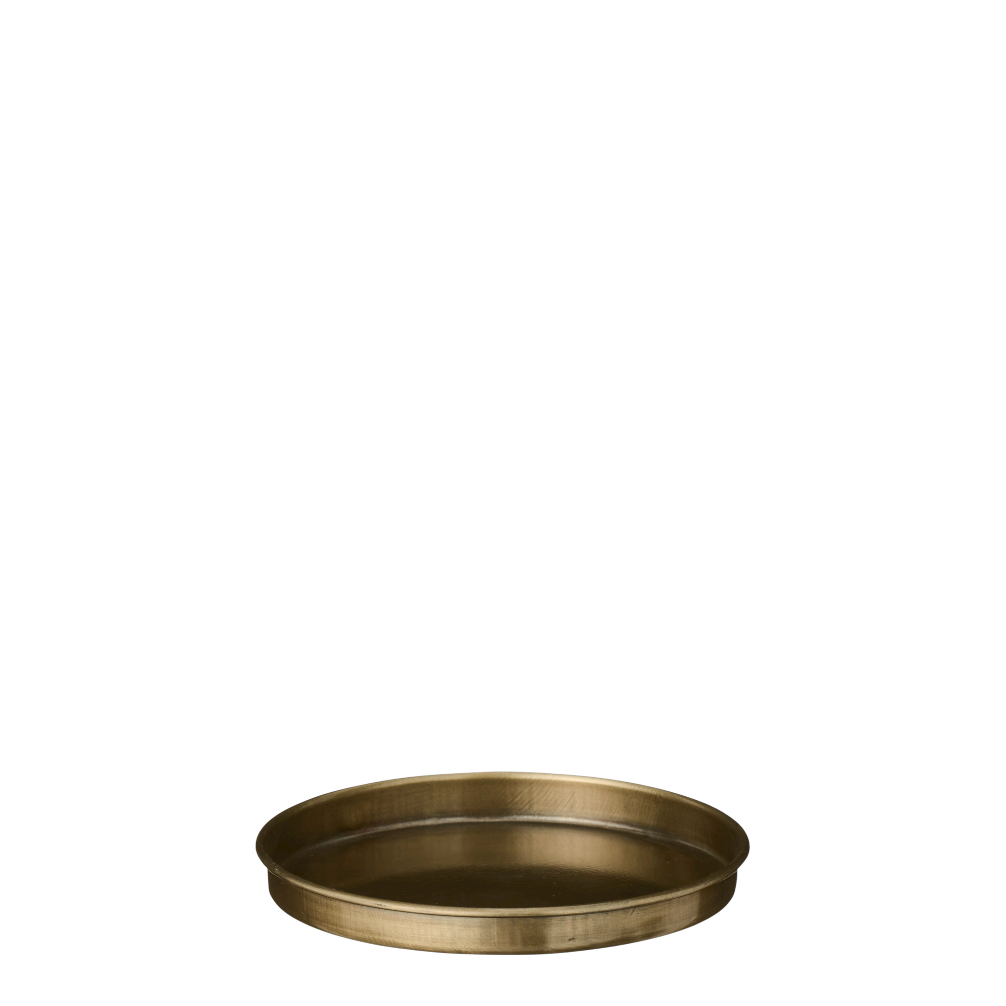 Tablett | Gold Ø: 10.8 cm