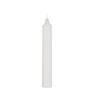 Grosse Stabkerze Rustikal | Weiss Ø: 3.8cm