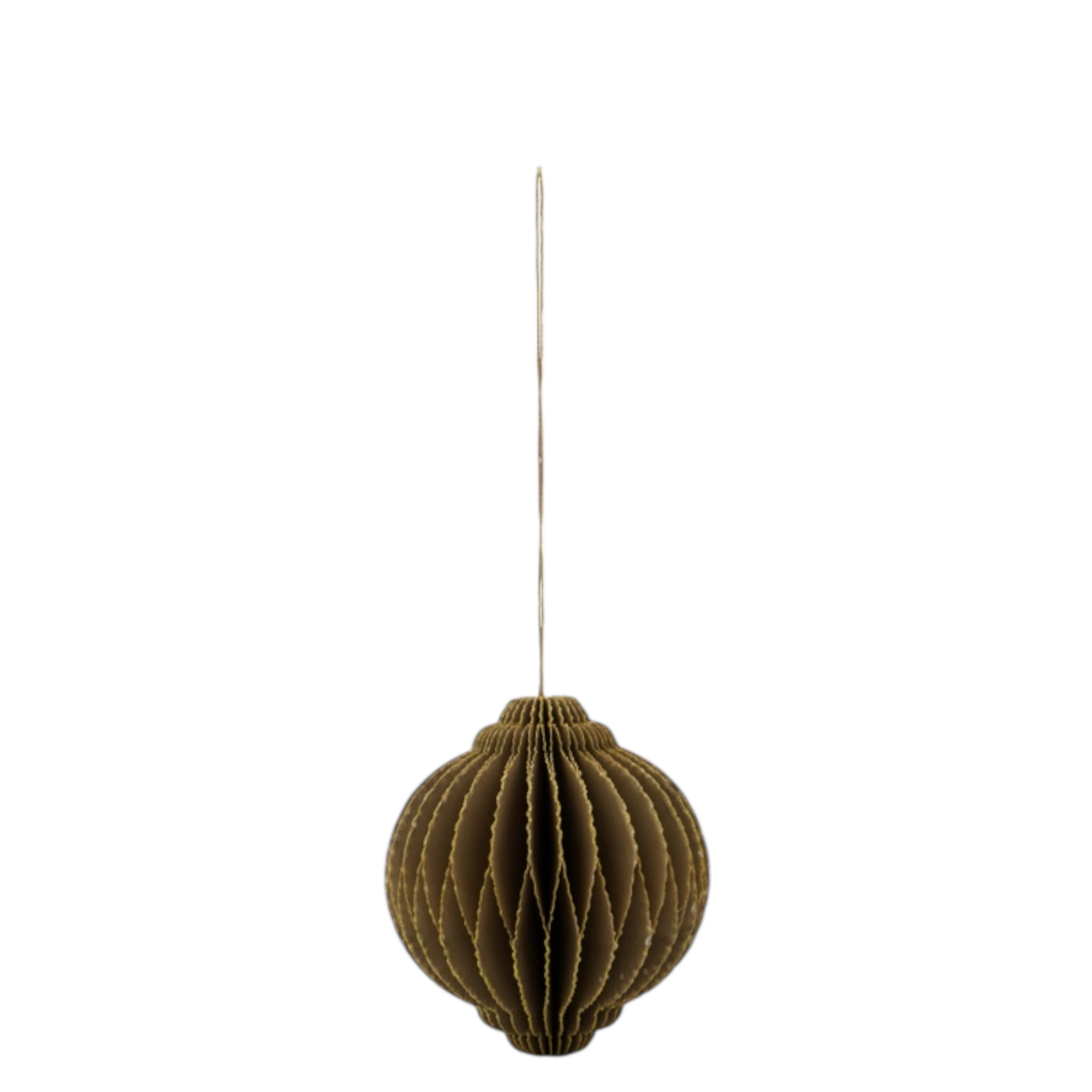 Weihnachtsdekoration ALSTA | Small Brown - Golden
