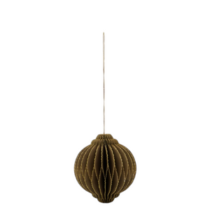 Weihnachtsdekoration ALSTA | Small Brown - Golden