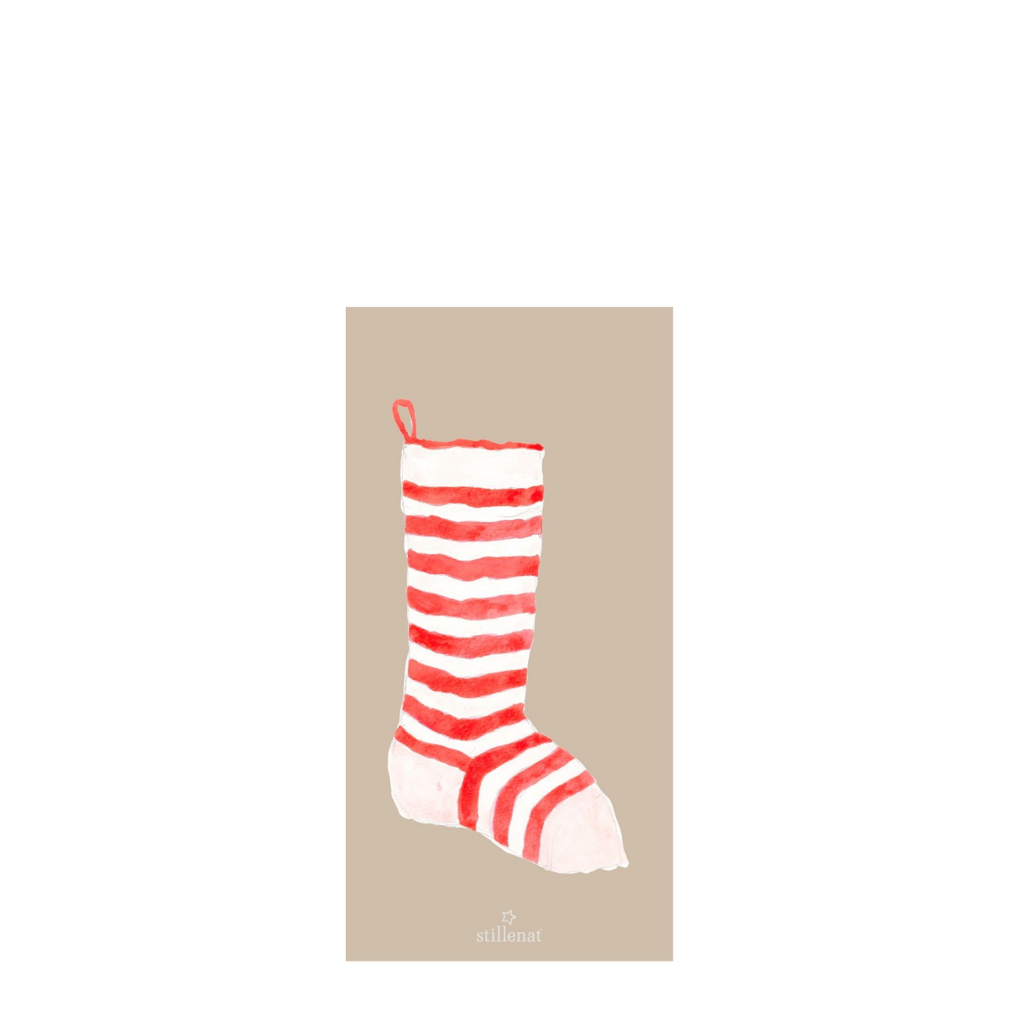Papierservietten WEIHNACHTSSTRUMPF