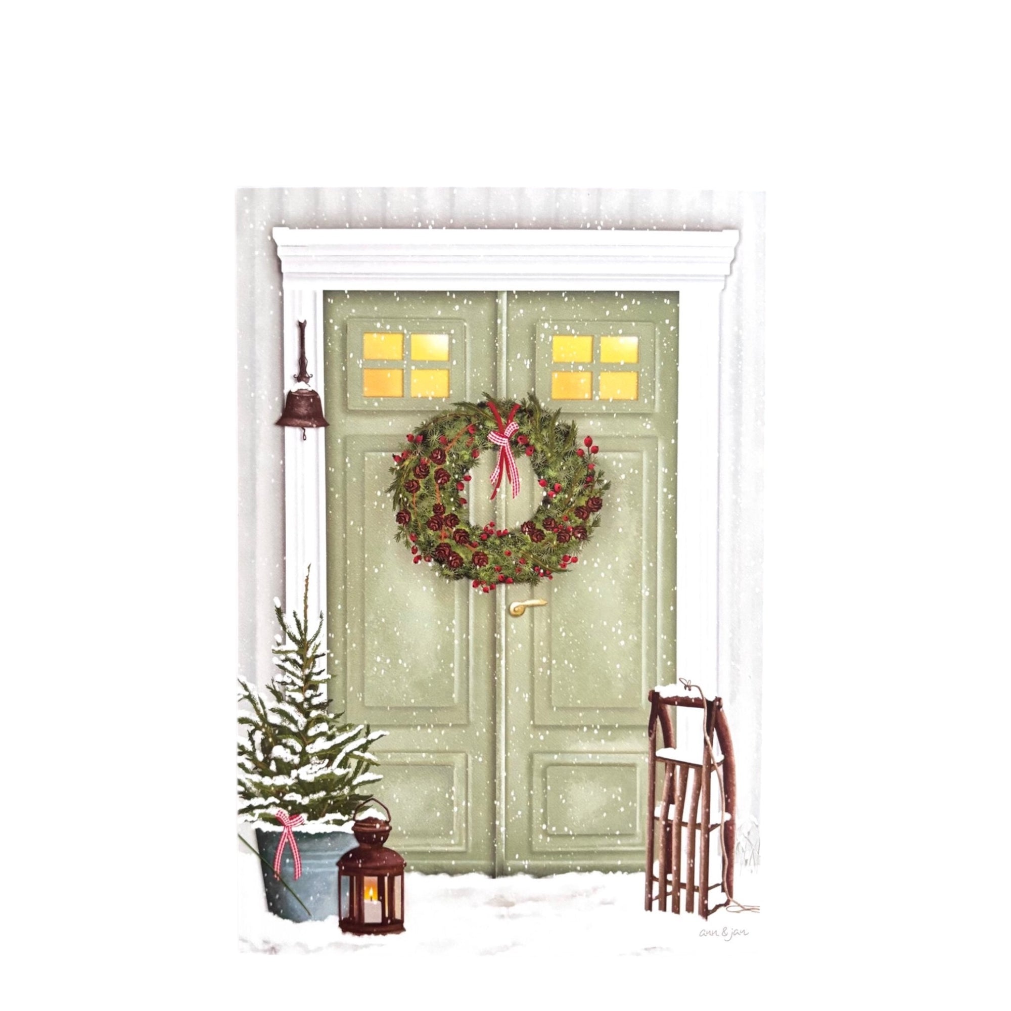 Grosse Postkarte | Zuhause