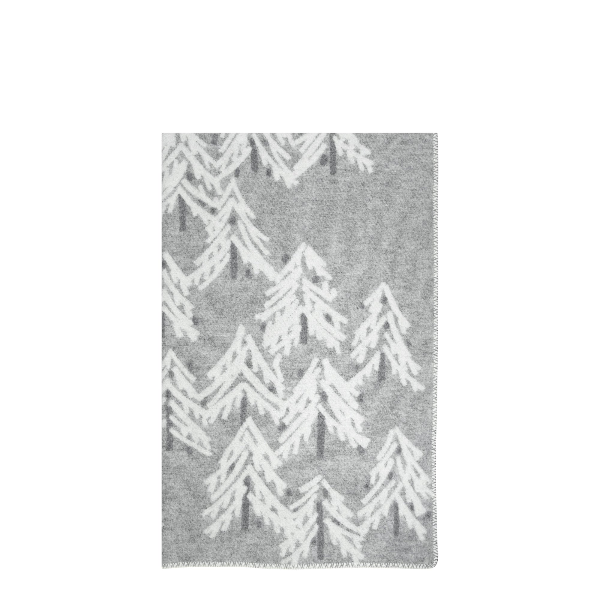 Wolldecke KUUSI | Grau - Weiss