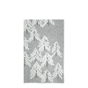 Wolldecke KUUSI | Grau - Weiss
