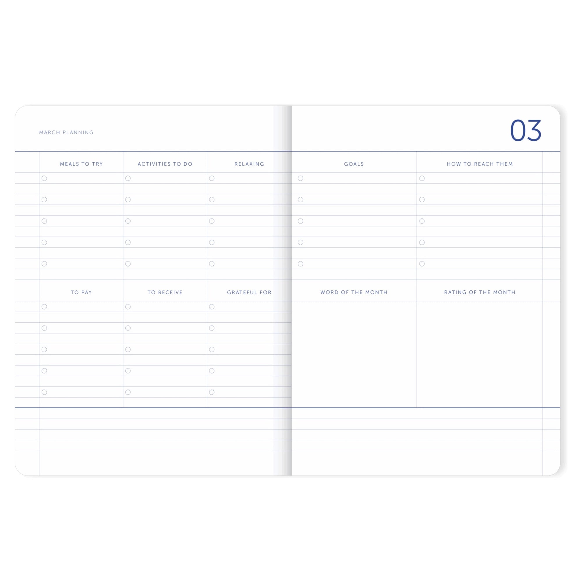 Agenda MY JOURNAL 2026