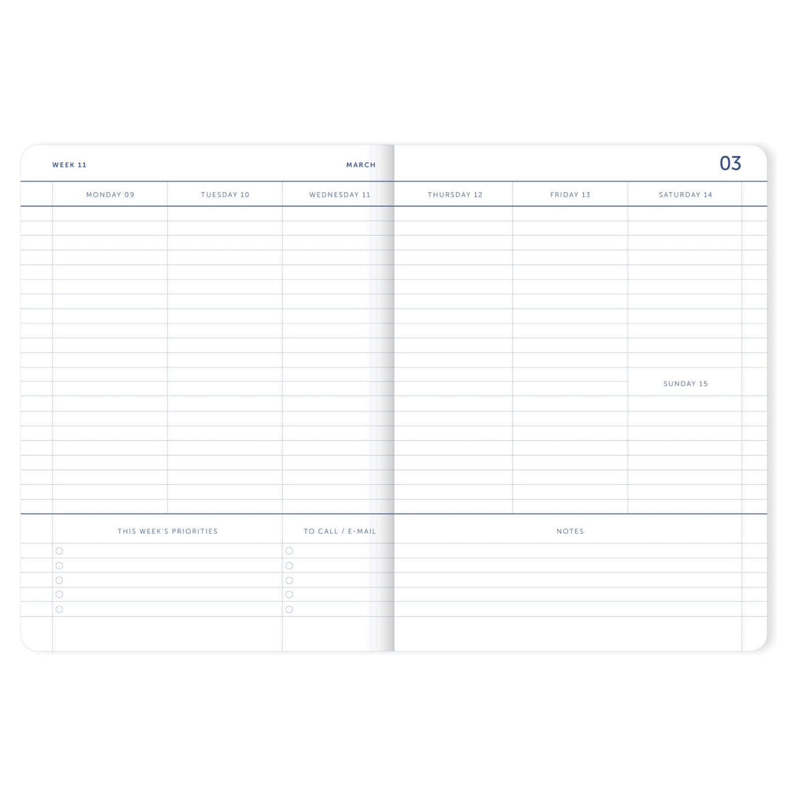 Agenda MY JOURNAL 2026