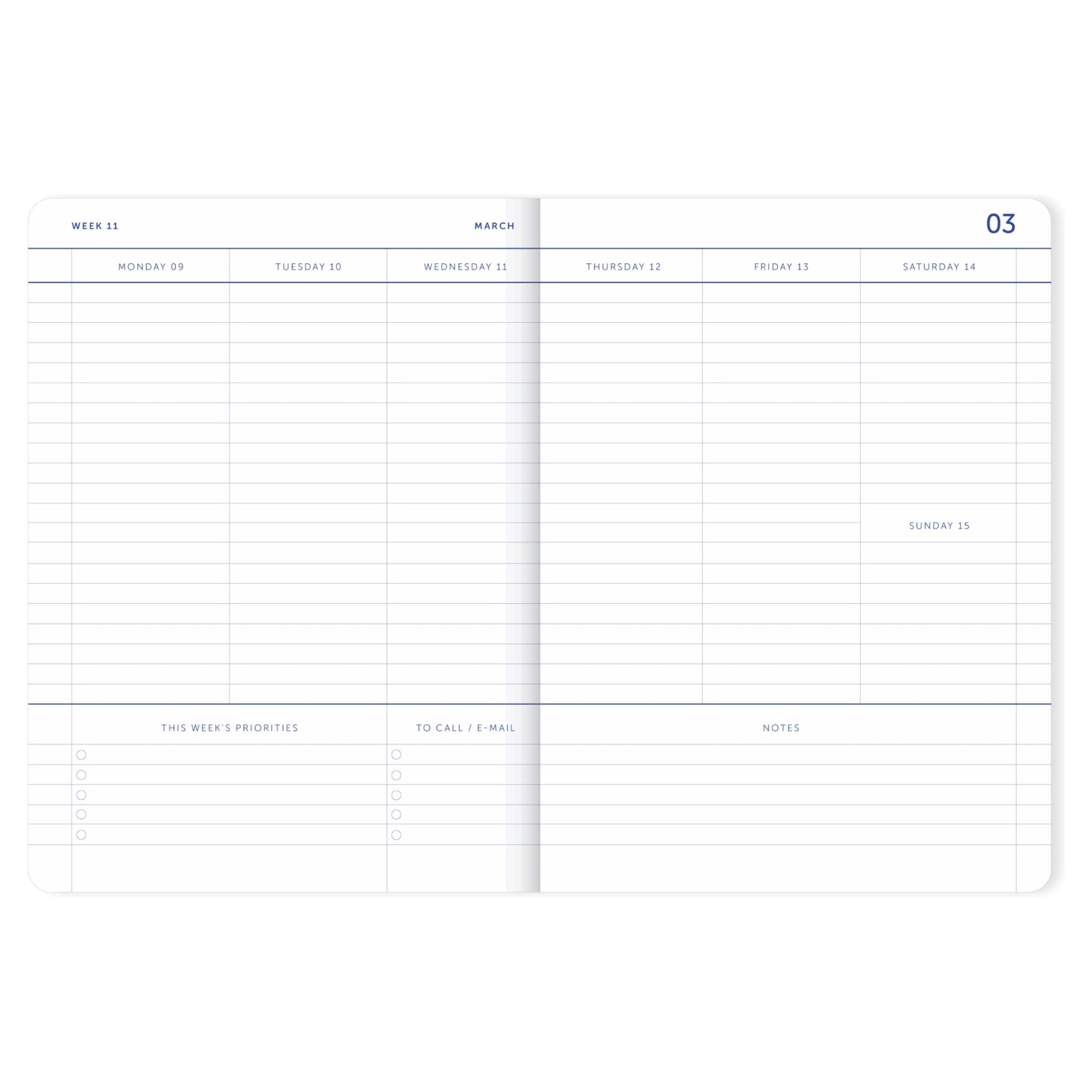 Agenda MY JOURNAL 2026