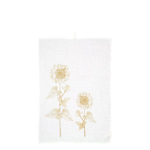Geschirrtuch SUNFLOWER | Weiss