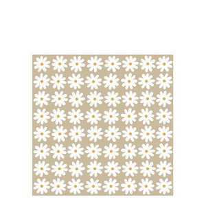 Papierservietten MARGERITEN | 50 Stk.