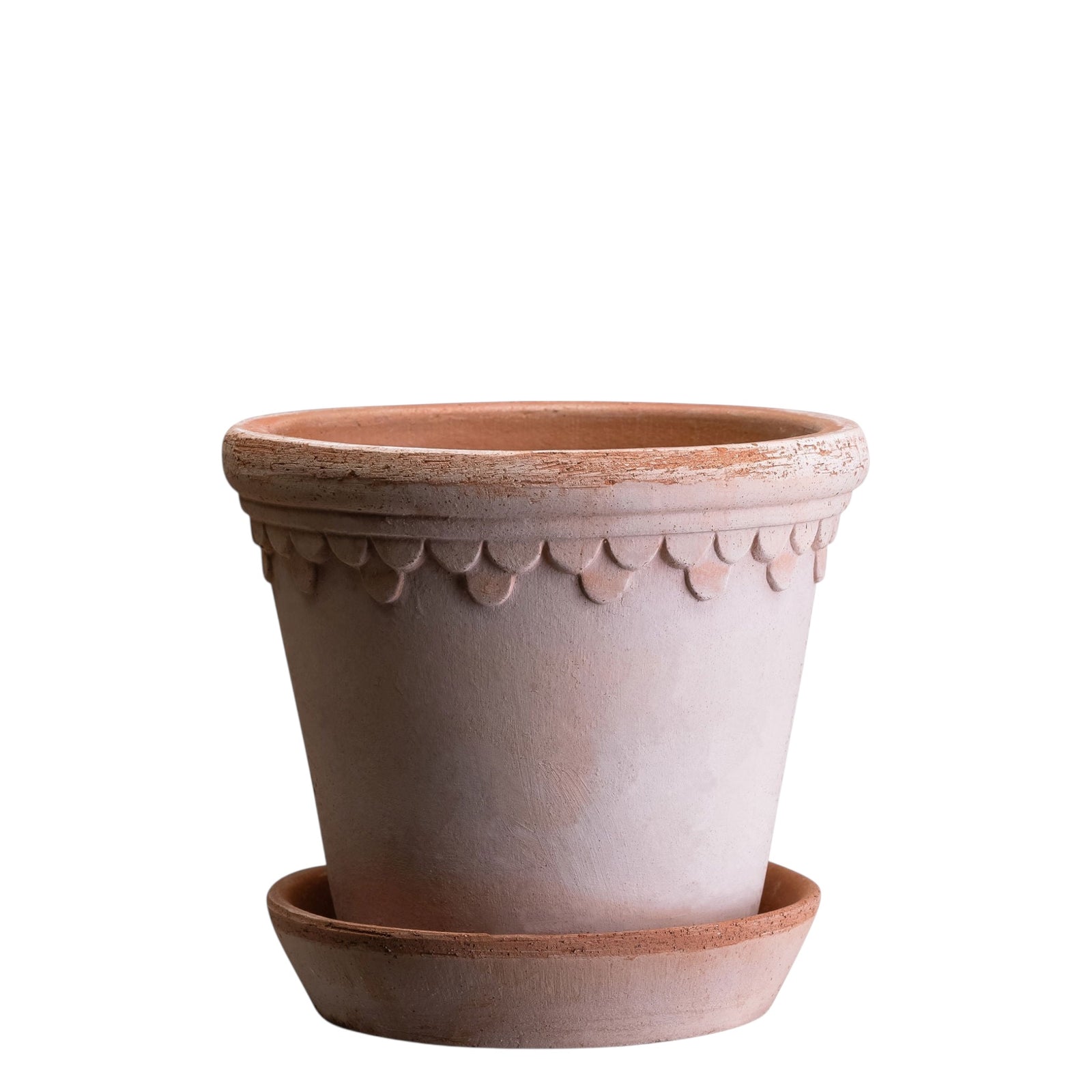 Blumentopf mit Unterteller Københavner | Rosa Ø: 21 cm