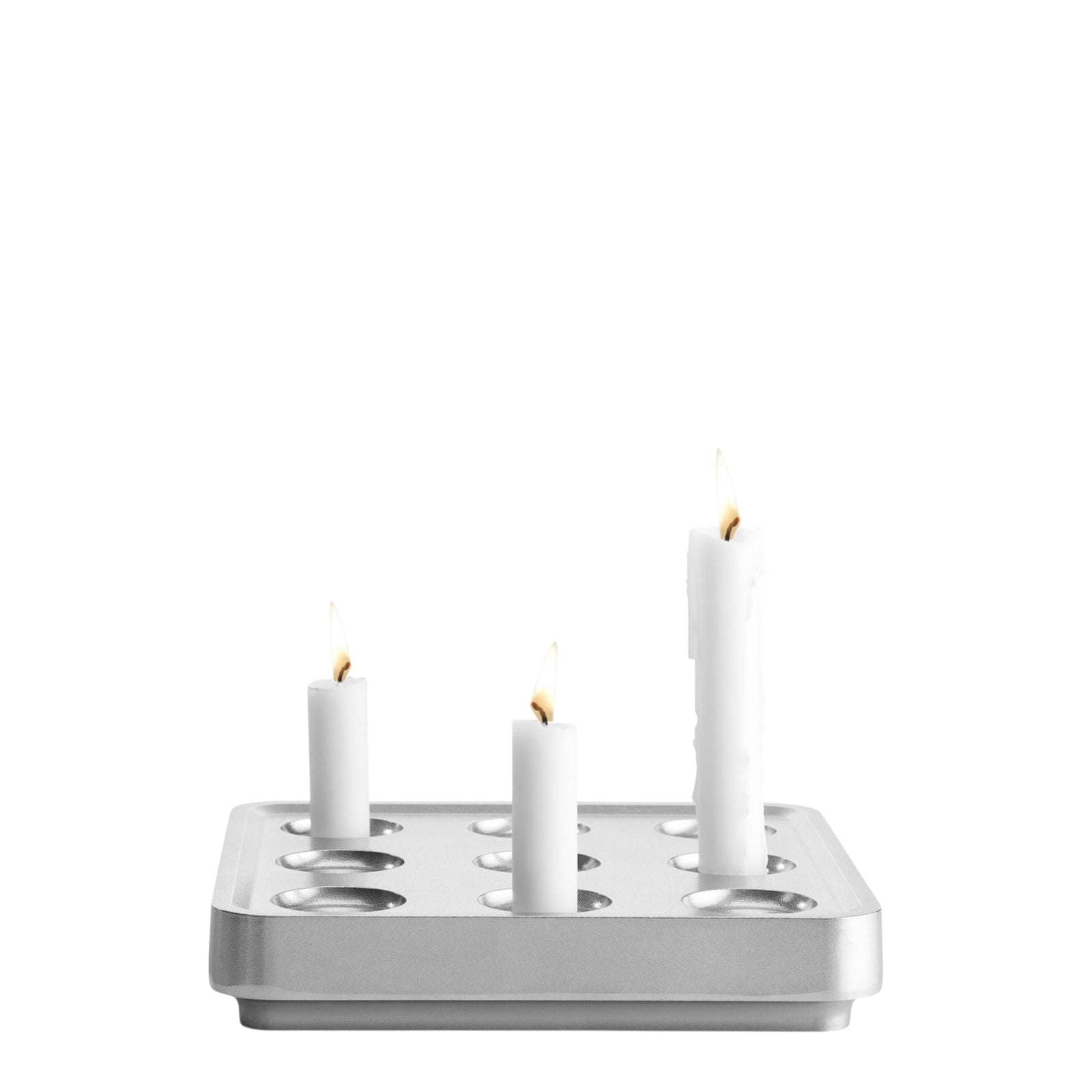 Kerzenhalter STUMPASTAKEN | Silber