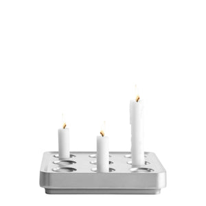 Kerzenhalter STUMPASTAKEN | Silber