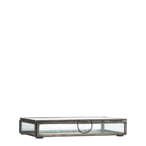 Glasbox mit Deckel rechteckig