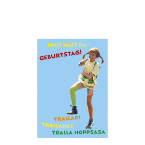 Postkarte | PIPPI GEBURTSTAG