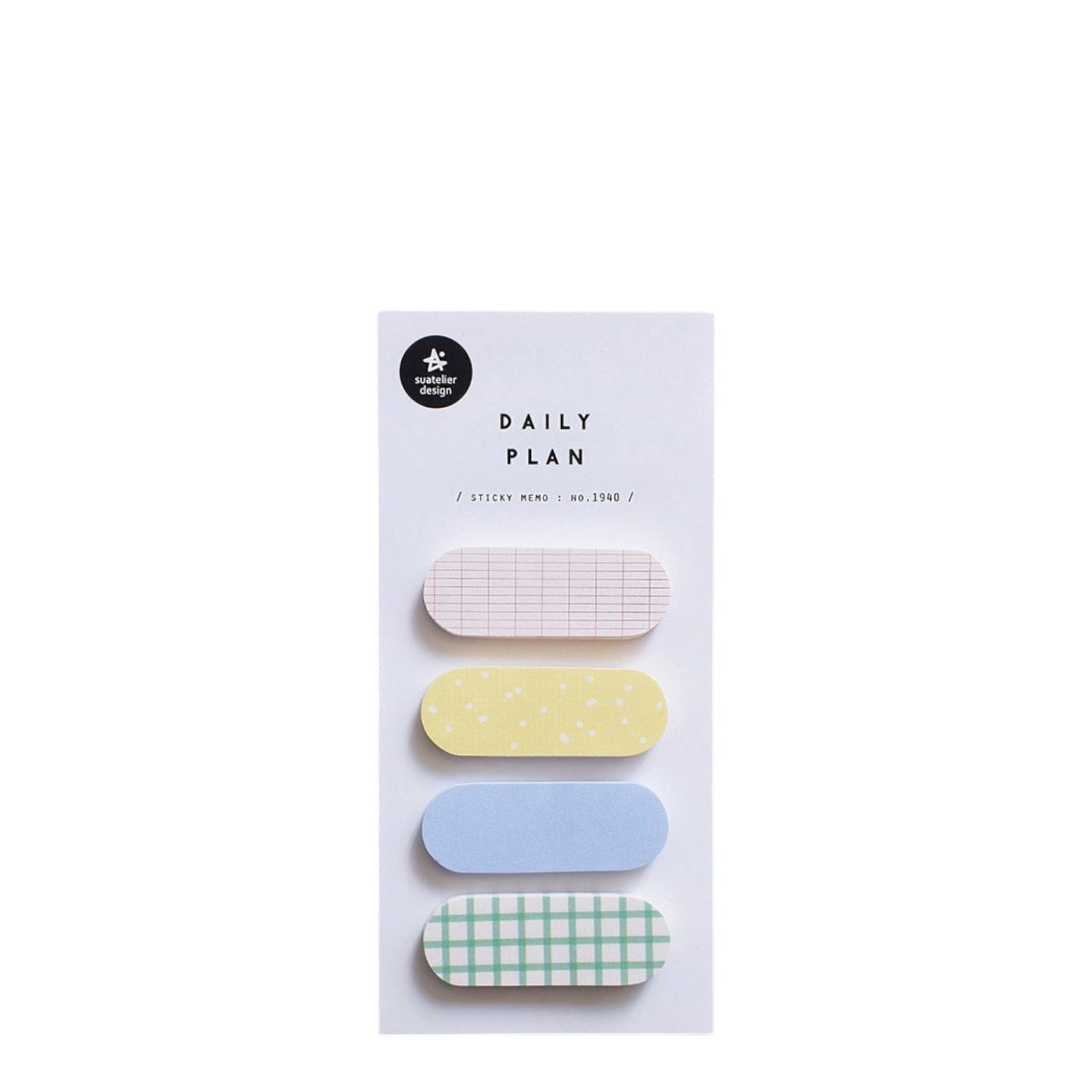 Sticky Memo | DAILY PLAN 4 x Haftnotizen