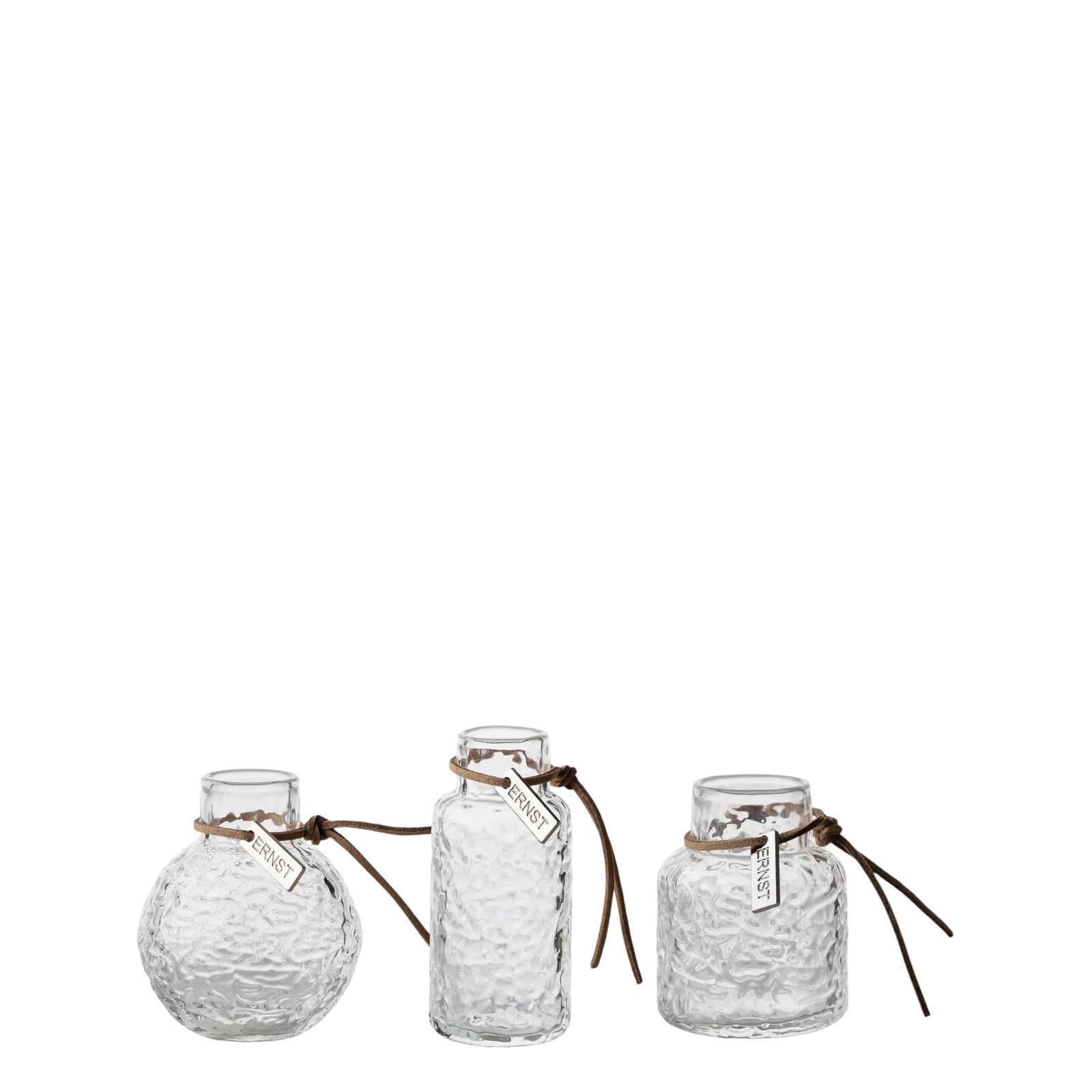 Vasen ERNST MINI | STRUKTUR 3-er Set