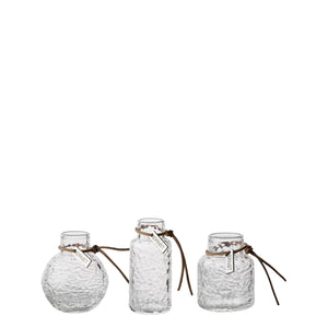 Vasen ERNST MINI | STRUKTUR 3-er Set