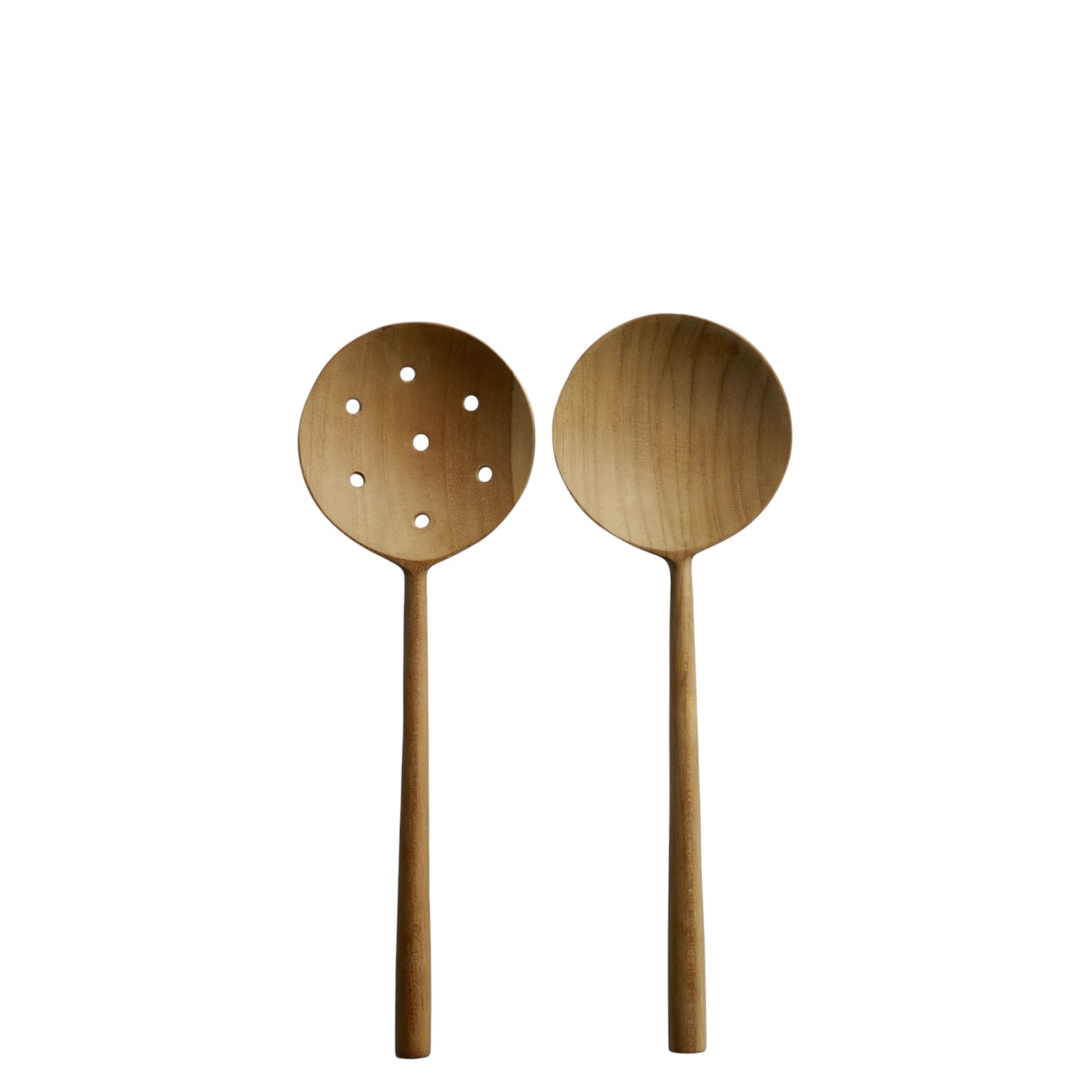Salatbesteck TEAK | 2- Teilig