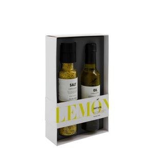Geschenkbox LEMON / THYME | Salz & Öl