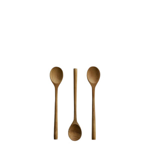 Kaffeelöffel BUNGA | 3er Set Teakholz