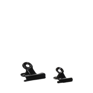 Clip Metall | Schwarz 3.1 cm 10 Stk.