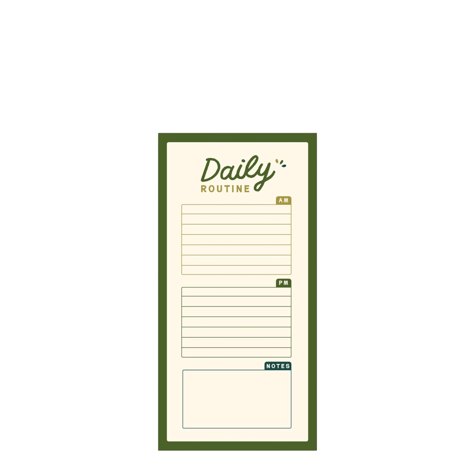 Notizblock | DAILY ROUTINE
