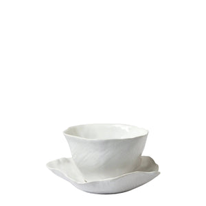 Cup mit Unterteller CLAIRE