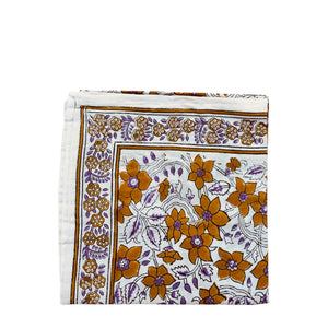 Schal AGRA MOCHA| 100 x 100 cm
