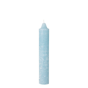 Grosse Stabkerze Rustikal | Hellblau Ø: 3.8cm