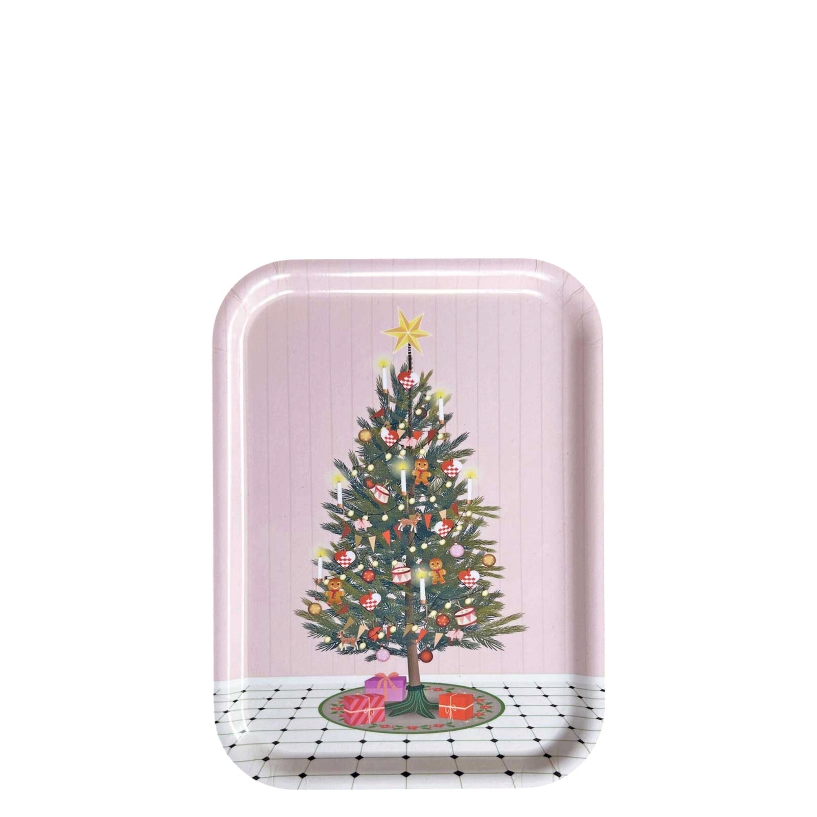 Serviertablett WEIHNACHTSBAUM | 27 x 20 cm