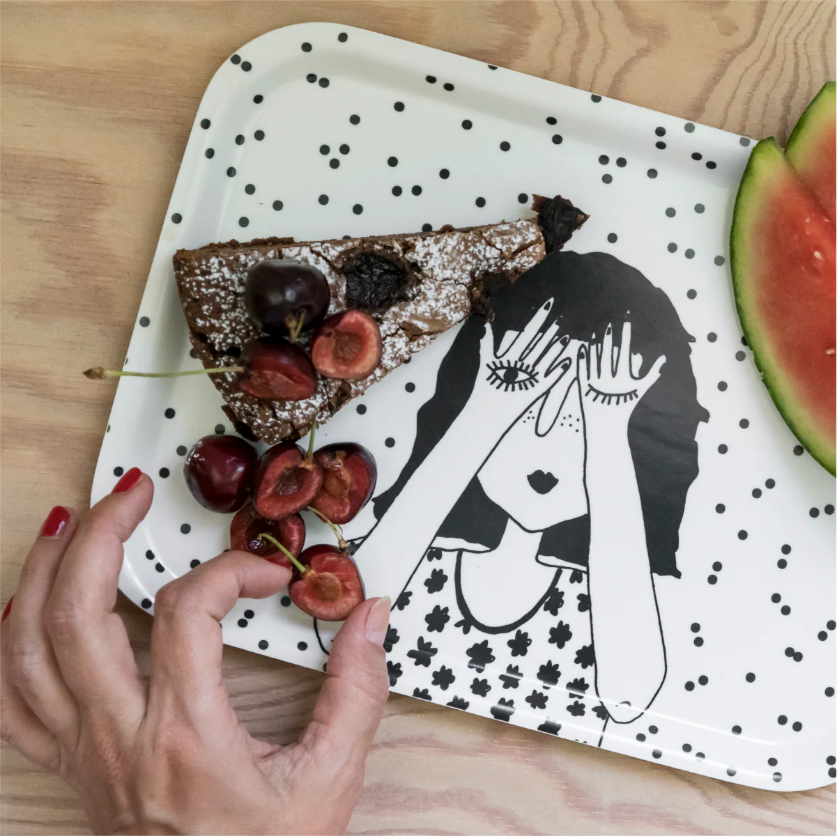 Serviertablett CHARLENE | 27 x 20 cm