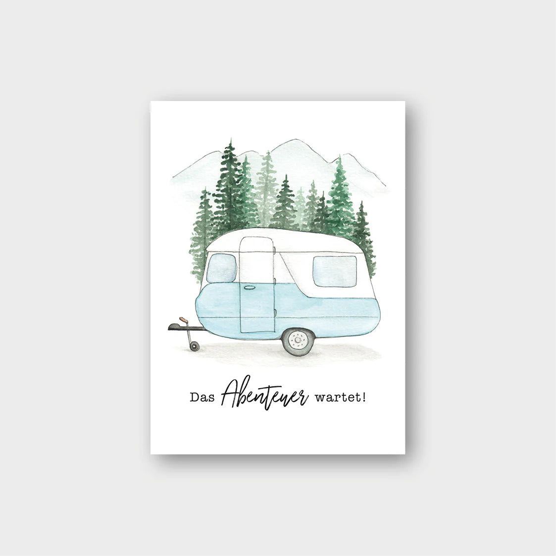 Postkarte ABENTEUER