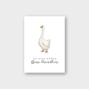 Postkarten GANS BESONDERS