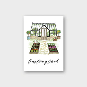 Postkarte GARTENGLÜCK