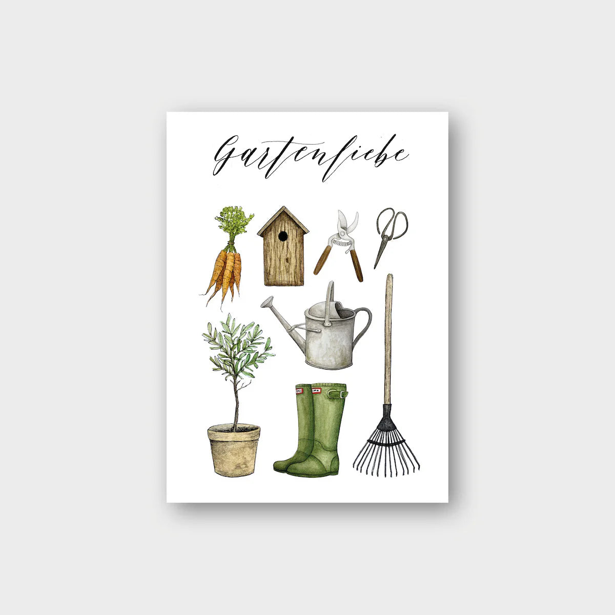 Postkarte GARTENLIEBE