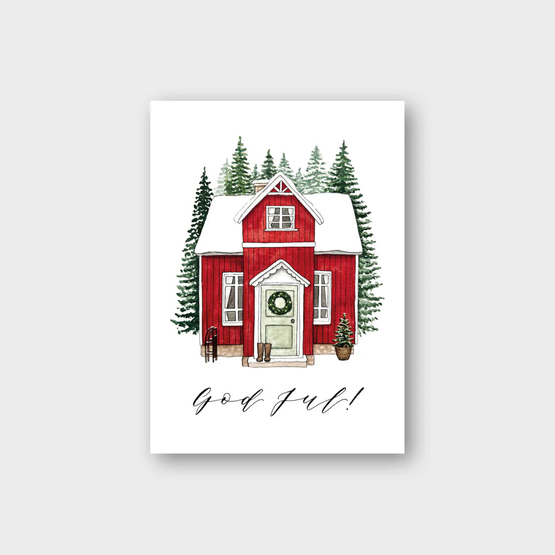 Postkarte GOD JUL