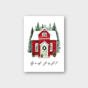 Postkarte GOD JUL