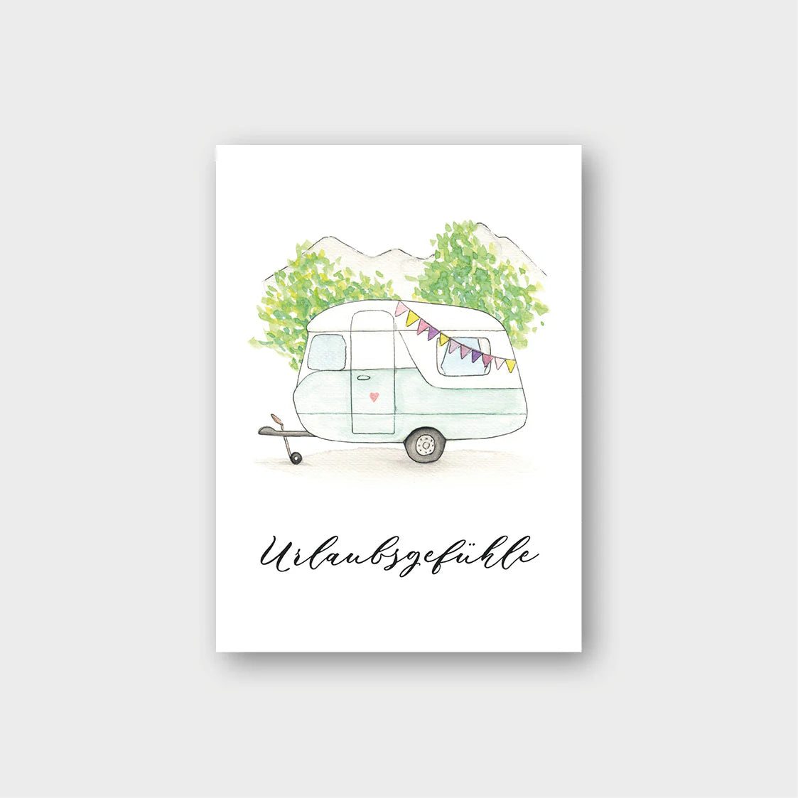 Postkarte URLAUBSGEFÜHLE