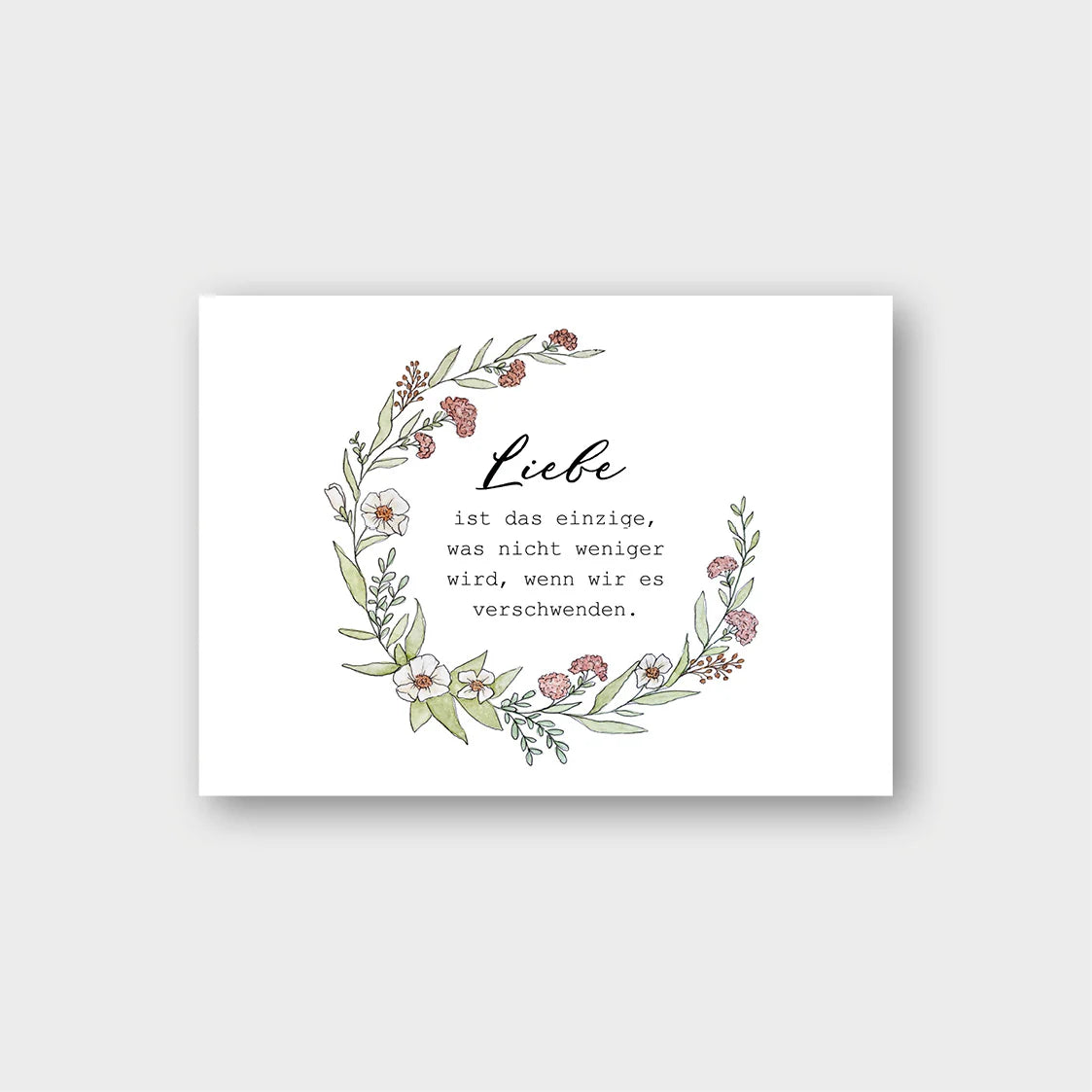 Postkarte DAS EINZIGE