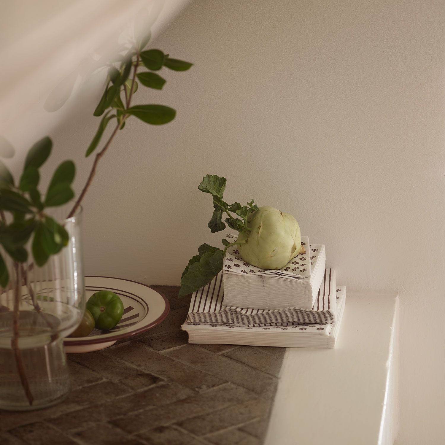 Papierservietten TINE K HOME | Mocca 25 x 25 cm