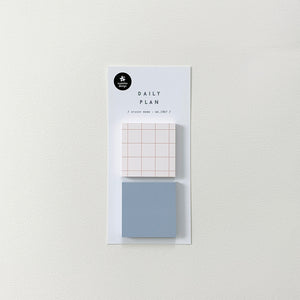 Sticky Memo | DAILY PLAN 2 x Haftnotizen